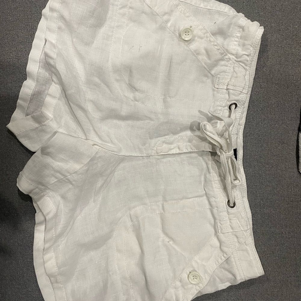 INC International Concepts Women's White Cargo Shorts